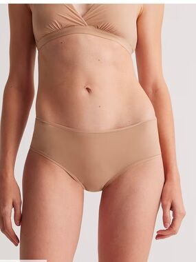 Quince Second Skin Hipster Brief (6-Pack) Beige Tan Sand NEW